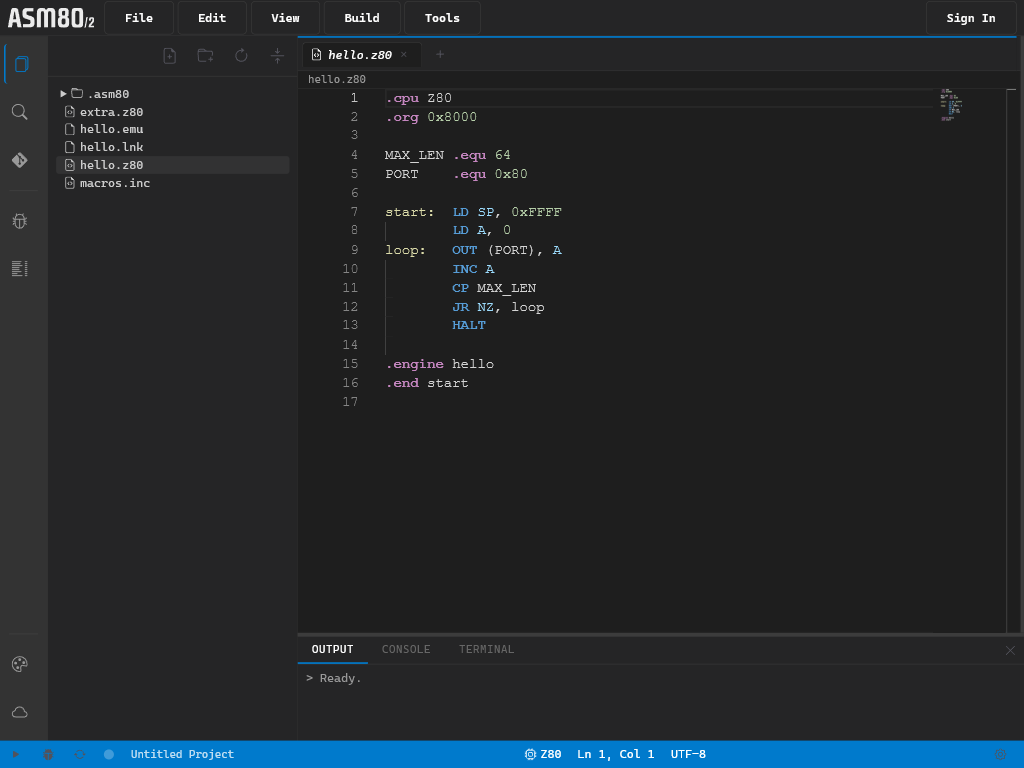 IDE Overview